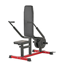 Тренажер для жиму VEVOR 204 кг, чорно-червоний