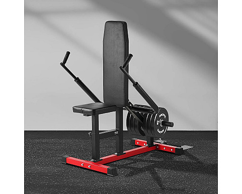 Тренажер для жиму VEVOR 204 кг, чорно-червоний