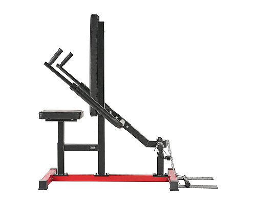 Тренажер для жиму VEVOR 204 кг, чорно-червоний