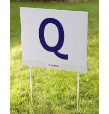 Табличка з літерою "Q" для змагань з метання Polanik TQ-S291