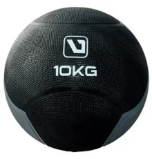 Медбол MEDICINE BALL10 кг-286 мм, чорно-сірий 