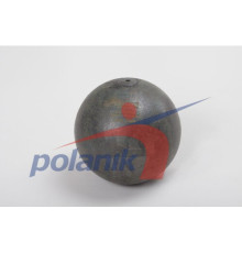 М'яч тренувальний Polanik Premium Line OLD SCHOOL Tomasz Majewski, сталь 5 кг, діам. 130 мм<br>