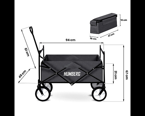 Візок розкладний Humberg HM-514 80 л