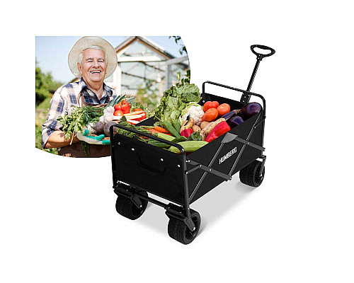Візок розкладний Humberg HM-512 100 л, чорний