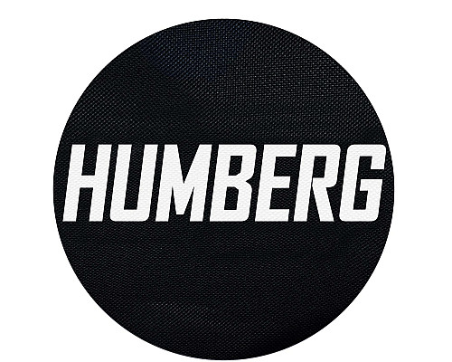 Візок розкладний Humberg HM-513 100 л, чорно-оранжевий