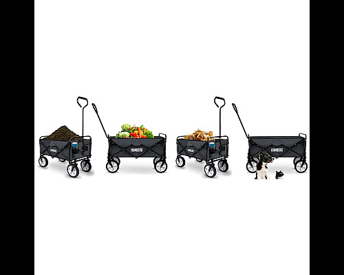 Візок розкладний з сіткою Humberg HM-511 80 л, чорний