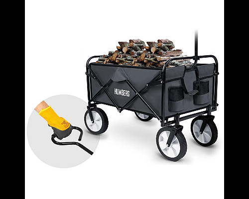 Візок розкладний з сіткою Humberg HM-511 80 л, чорний