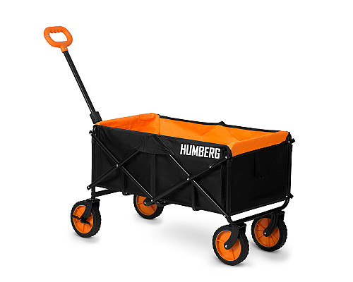 Візок розкладний з сіткою Humberg HM-513 100 л, чорно-оранжевий