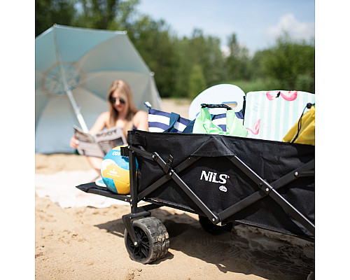 Розкладний візок NILS CAMP NC1608 чорний