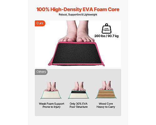 Дитяча гімнастична балка VEVOR SWS8EVASU 233 см, рожева