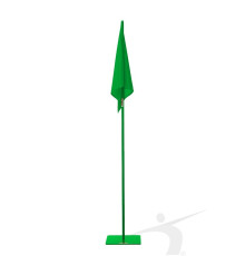 Зелений прапор з основою 2 м Polanik BFG-S0324