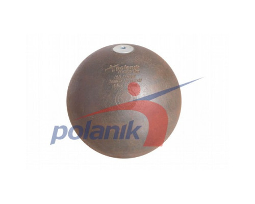 М'яч Polanik Premium Line OLD SCHOOL Tomasz Majewski, сталь 5 кг, діам. 120 мм WA I-21-0321