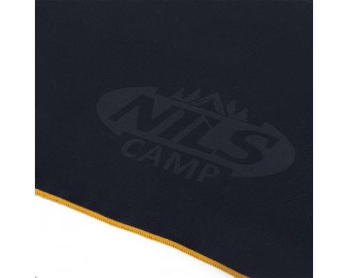 Рушник NCR12 180x100 NILS CAMP – чорний 