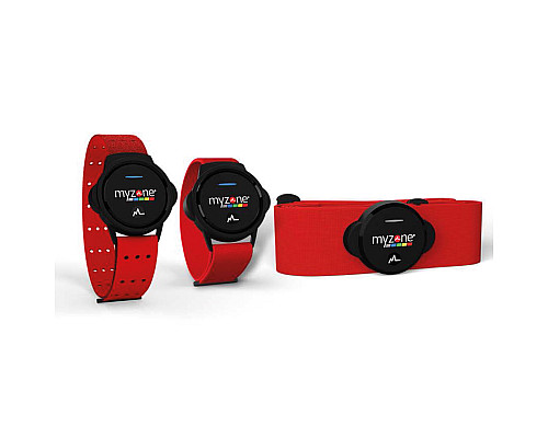 Монітор серцевого ритму Myzone MZ-Switch, чорно-червоний