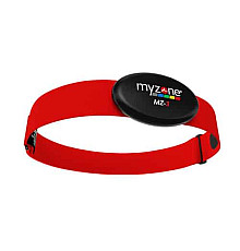 Пояс серцевого ритму Myzone MZ-3, чорно-червоний