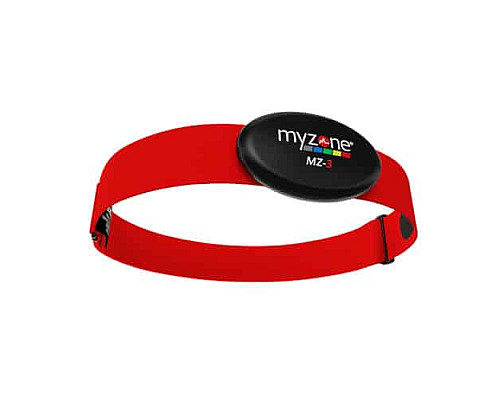 Пояс для вимірювання серцевого ритму Myzone MZ-3, чорно-червоний