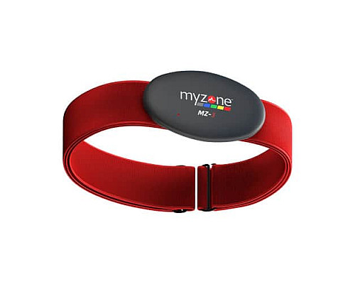 Пояс для вимірювання серцевого ритму Myzone MZ-3, чорно-червоний