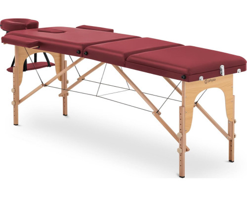 Масажне ліжко Marseille Red Physa - червоний