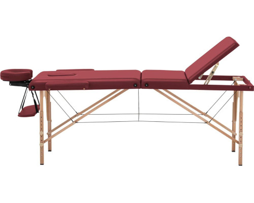 Масажне ліжко Marseille Red Physa - червоний