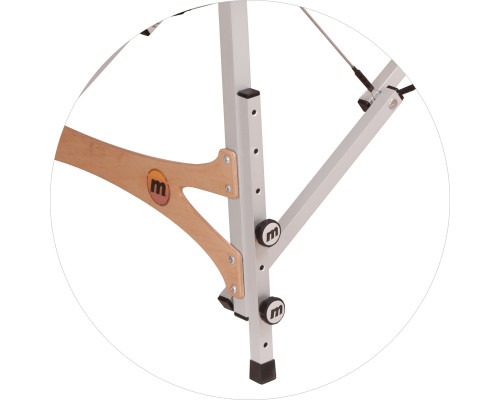 Масажний стіл Reflex Alu Pro 80 бежевий