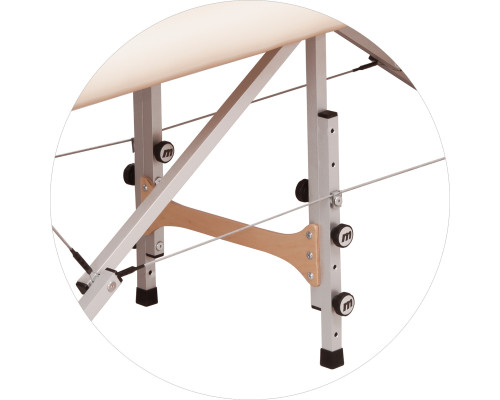 Масажний стіл Reflex Alu Ultra Pro 80 бежевий
