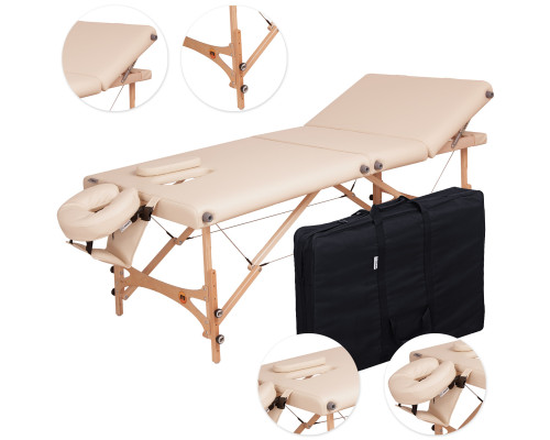 Масажний стіл Reflex Pro 80 бежевий