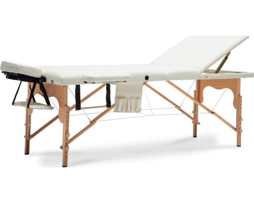 Масажний стіл Bodyfit, дерев'яне 3-сегментне XXL універсальне (580)
