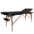 Масажний стіл inSPORTline Japane 3-Piece Wooden - чорний
