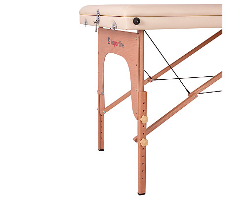 Масажний стіл inSPORTline Japane 3-Piece Wooden - чорний