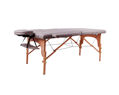 Масажний стіл inSPORTline Taisage 2-Piece Wooden - сірий