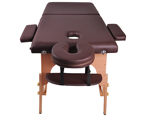 Масажний стіл inSPORTline Taisage 2-Piece Wooden - сірий