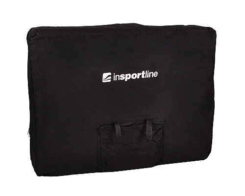 Масажний стіл inSPORTline Japane 3-Piece Wooden - біло-оранжевий
