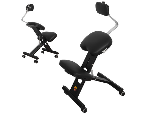 Масажний стілець ERGO LUX Plus чорний