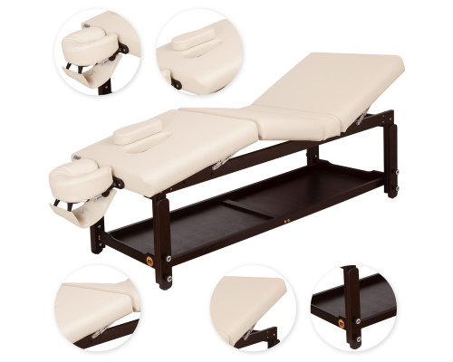 Масажний стіл Spa Manual бежевий