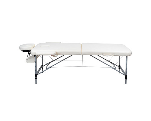 Масажний стіл inSPORTline Morrani 2-Section Aluminum,  бежевий
