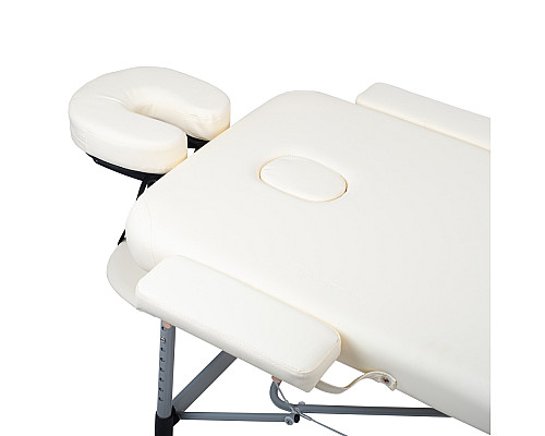 Масажний стіл inSPORTline Morrani 2-Section Aluminum,  бежевий