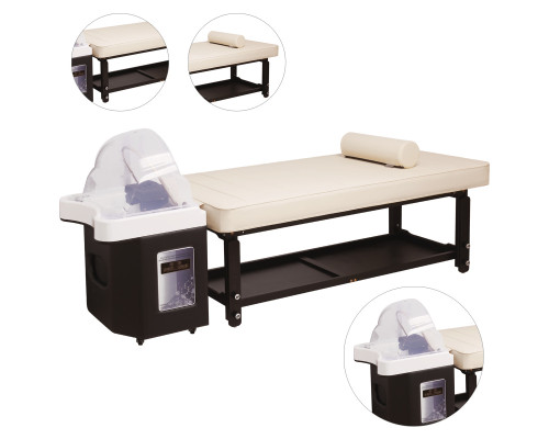 Масажне ліжко Head Spa Aqua MAX бежеве