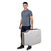 Масажний стіл inSPORTline Kiyora 2-Section Aluminum, біло-сірий