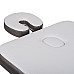 Масажний стіл inSPORTline Kiyora 2-Section Aluminum, біло-сірий