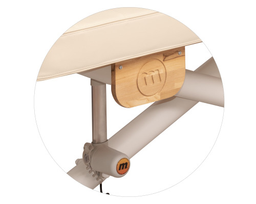 Масажне ліжко Zen Lift AQUA Head Spa Bed бежеве