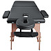 Масажний стіл inSPORTline Orashi 2-Section Wooden, чорний