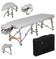 Масажний стіл Anatomic Premium Ultra ALU сірий