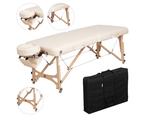 Масажний стіл Anatomic Premium бежевий