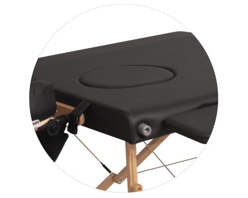 Масажний стіл Premium Sound AYA чорний