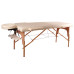 Масажний стіл inSPORTline Taisage 2-Piece Wooden - кремово-жовтий
