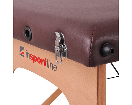 Масажний стіл inSPORTline Taisage 2-Piece Wooden - кремово-жовтий