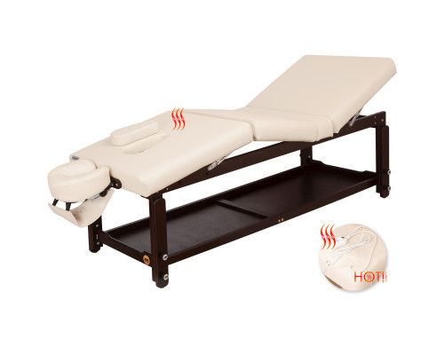 Масажний стіл Spa Manual HOT! бежевий