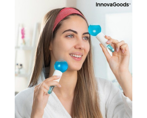 Кришталеві кульки для масажу обличчя InnovaGoods Cold Effect Friballs 2 шт.