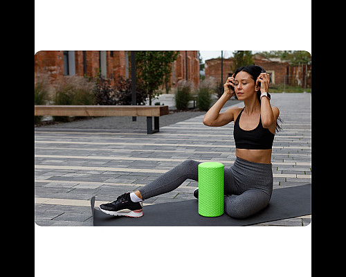 Валик для тренувань Neo-Sport NS-963 зелений