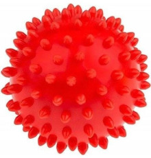 Масажний м'яч Tullo сенсорний червоний 9 см (PI239-CZER)